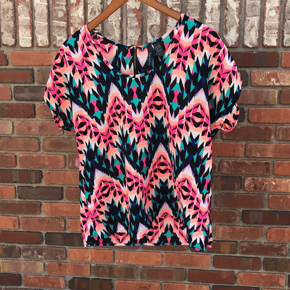 Geometric Blouse
